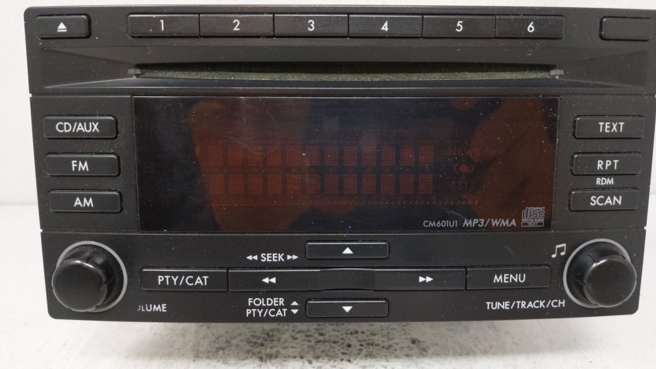 2012 Subaru Impreza Radio AM FM Cd Player Receiver Replacement P/N:86201FJ620 96201FJ600, 86201-FJ600 Fits OEM Used Auto Par