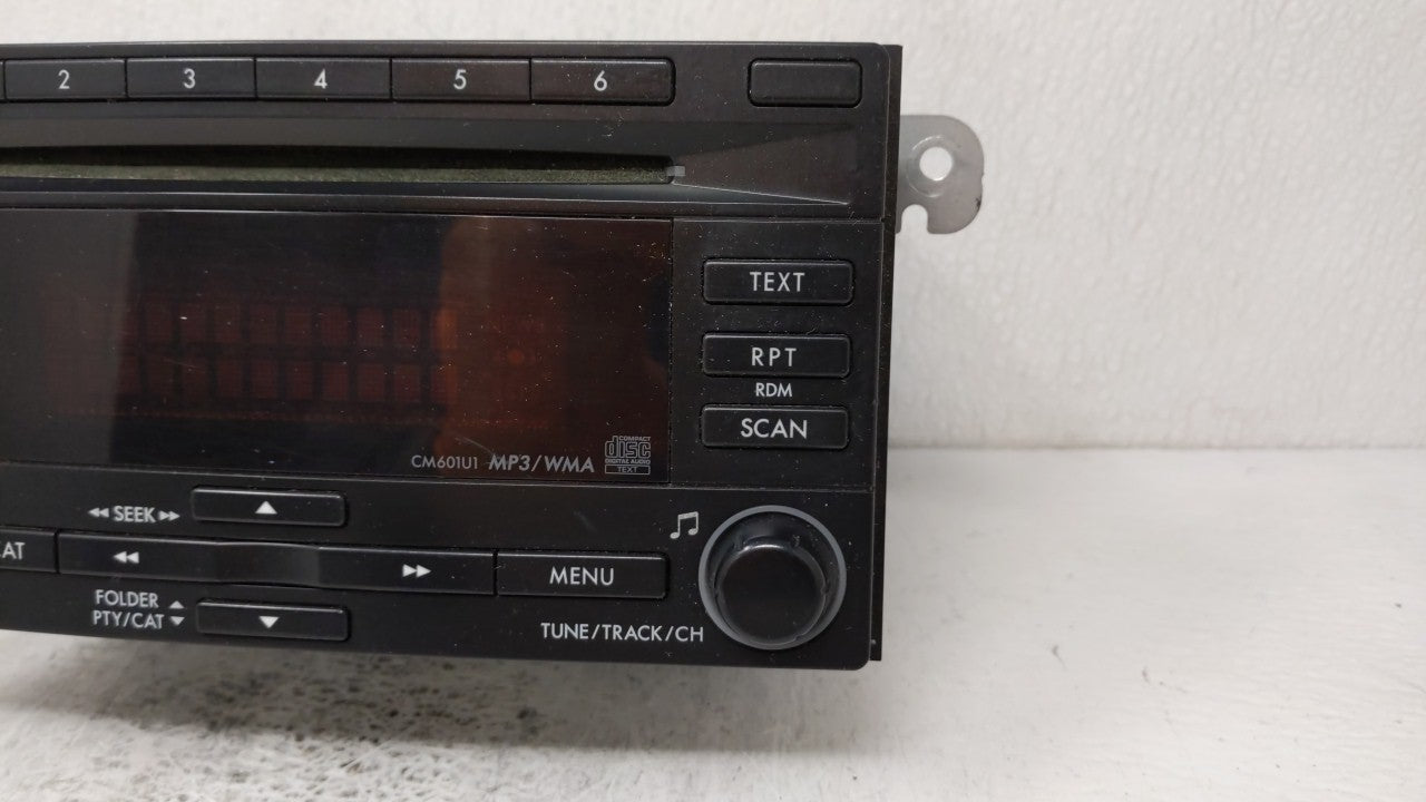2012 Subaru Impreza Radio AM FM Cd Player Receiver Replacement P/N:86201FJ620 96201FJ600, 86201-FJ600 Fits OEM Used Auto Par