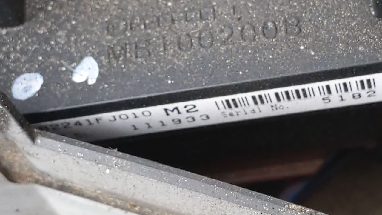 2012-2014 Subaru Impreza Fusebox Fuse Box Panel Relay Module P/N:MB100200B MB700200B Fits Fits 2012 2013 2014 OEM Used Auto 