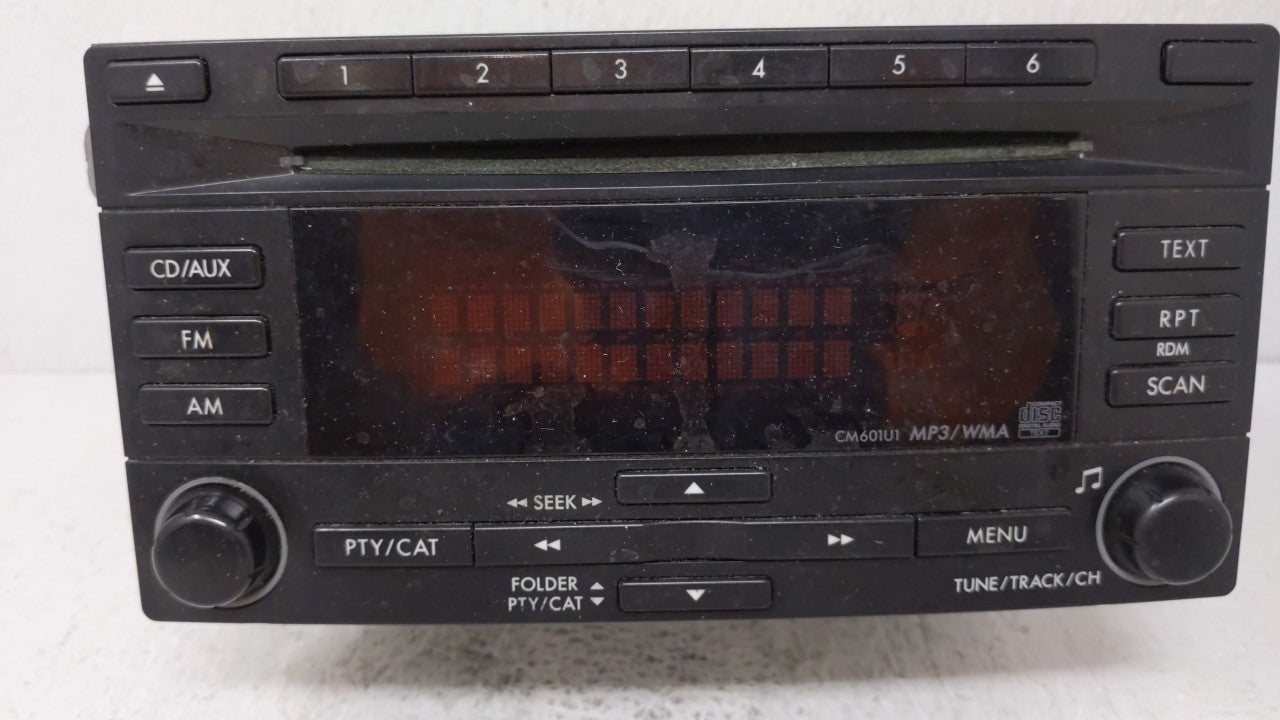 2012 Subaru Impreza Radio AM FM Cd Player Receiver Replacement P/N:86201FJ620 86201FJ600, 86201-FJ600 Fits OEM Used Auto Par