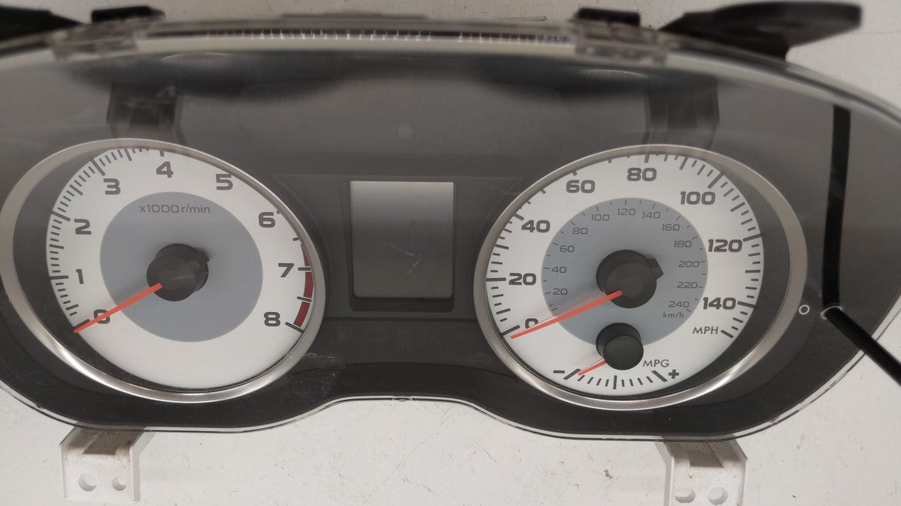 2012 Subaru Impreza Instrument Cluster Speedometer Gauges P/N:85003FJ031 85002FJ071 Fits OEM Used Auto Parts - Oemusedautopa