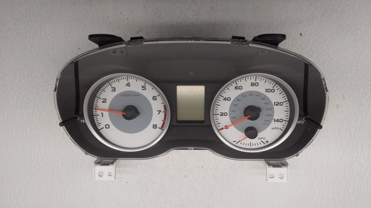 2012 Subaru Impreza Instrument Cluster Speedometer Gauges P/N:85002FJ071 85002FJ07 Fits OEM Used Auto Parts - Oemusedautopar