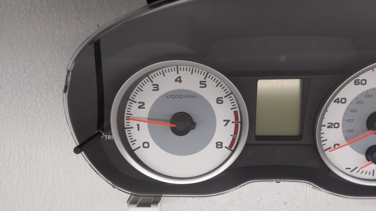 2012 Subaru Impreza Instrument Cluster Speedometer Gauges P/N:85002FJ071 85002FJ07 Fits OEM Used Auto Parts - Oemusedautopar