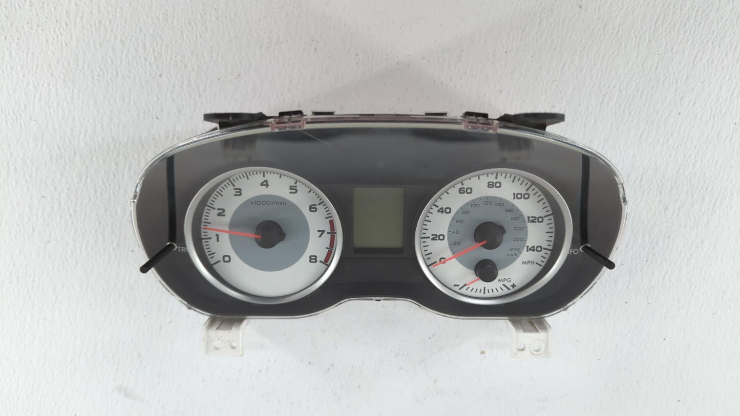 2012 Subaru Impreza Instrument Cluster Speedometer Gauges P/N:85002FJ071 85002FJ07 Fits OEM Used Auto Parts - Oemusedautopar