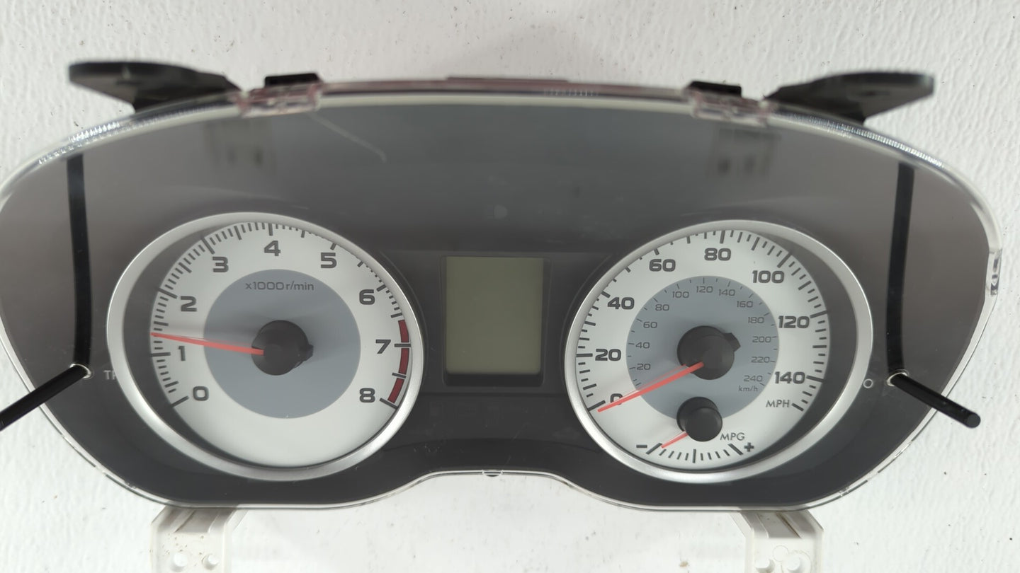 2012 Subaru Impreza Instrument Cluster Speedometer Gauges P/N:85002FJ071 85002FJ07 Fits OEM Used Auto Parts - Oemusedautopar