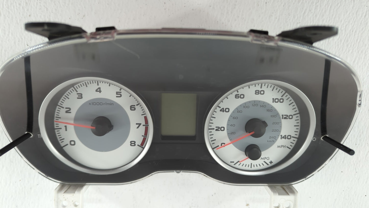 2012 Subaru Impreza Instrument Cluster Speedometer Gauges P/N:85002FJ071 85002FJ07 Fits OEM Used Auto Parts - Oemusedautopar
