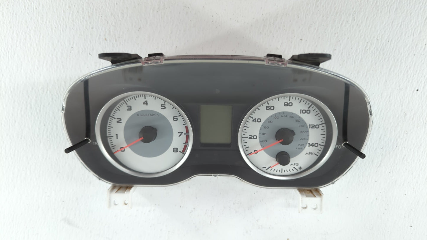 2012 Subaru Impreza Instrument Cluster Speedometer Gauges P/N:85002FJ071 85002FJ07 Fits OEM Used Auto Parts - Oemusedautopar