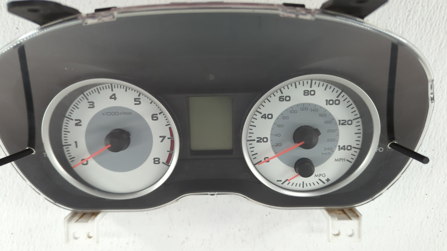 2012 Subaru Impreza Instrument Cluster Speedometer Gauges P/N:85002FJ071 85002FJ07 Fits OEM Used Auto Parts - Oemusedautopar