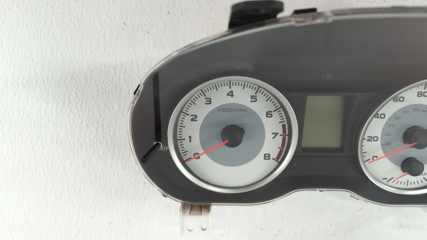 2012 Subaru Impreza Instrument Cluster Speedometer Gauges P/N:85002FJ071 85002FJ07 Fits OEM Used Auto Parts - Oemusedautopar