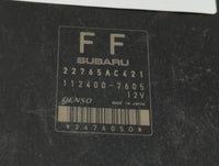 2012 Subaru Impreza PCM Engine Control Computer ECU ECM PCU OEM P/N:22765AC420 22765AC381, 22765AC380, 22765AC421 Fits OEM U
