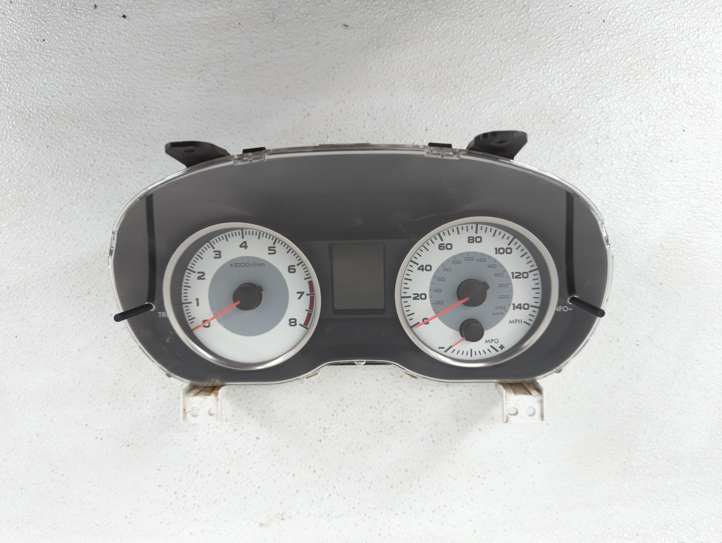 2012 Subaru Impreza Instrument Cluster Speedometer Gauges P/N:85003FJ031 85002FJ071 Fits OEM Used Auto Parts - Oemusedautopa