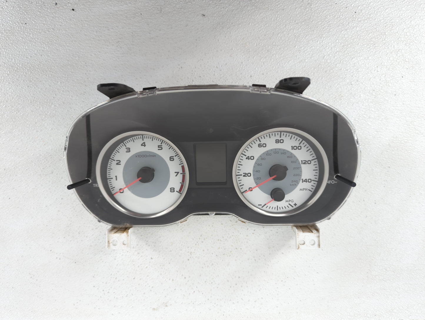 2012 Subaru Impreza Instrument Cluster Speedometer Gauges P/N:85003FJ031 85002FJ071 Fits OEM Used Auto Parts - Oemusedautopa