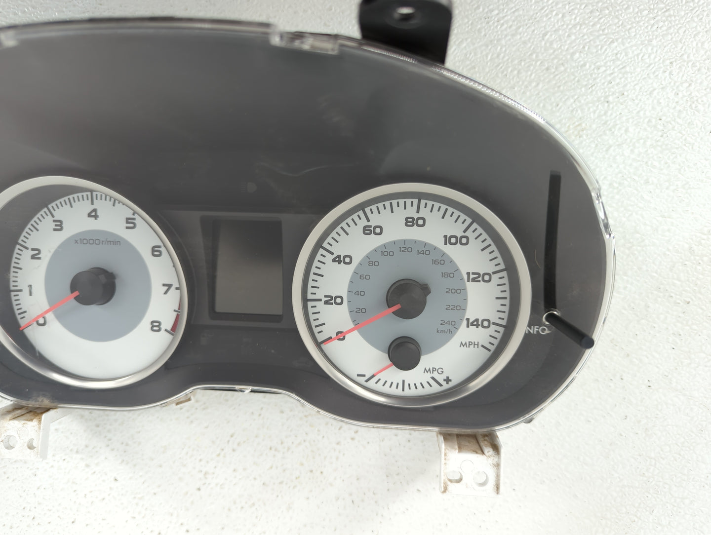 2012 Subaru Impreza Instrument Cluster Speedometer Gauges P/N:85003FJ031 85002FJ071 Fits OEM Used Auto Parts - Oemusedautopa
