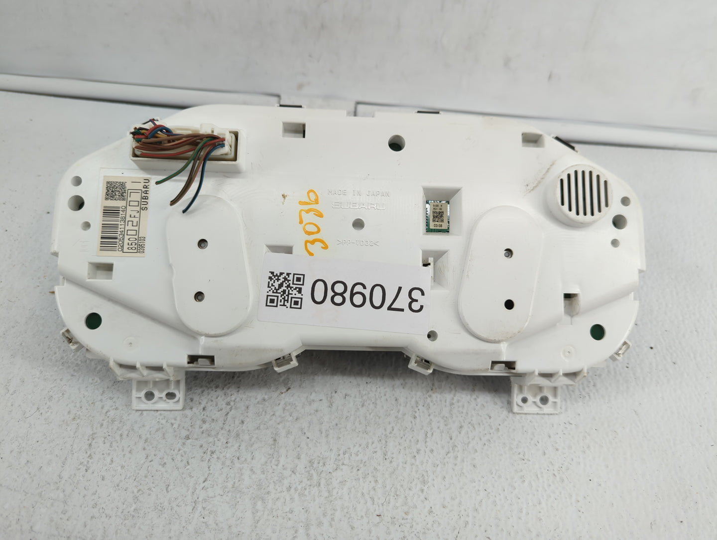 2012 Subaru Impreza Instrument Cluster Speedometer Gauges P/N:85002FJ071 85002FJ07 Fits OEM Used Auto Parts - Oemusedautopar