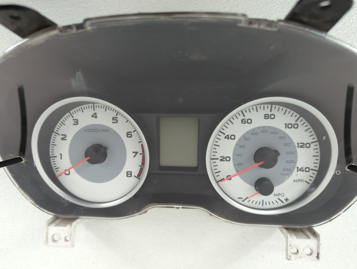 2012 Subaru Impreza Instrument Cluster Speedometer Gauges P/N:85002FJ071 85002FJ07 Miles: Fits OEM Used Auto Parts - Oemused