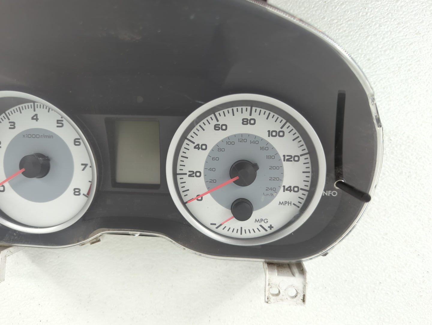 2012 Subaru Impreza Instrument Cluster Speedometer Gauges P/N:85002FJ071 85002FJ07 Miles: Fits OEM Used Auto Parts - Oemused