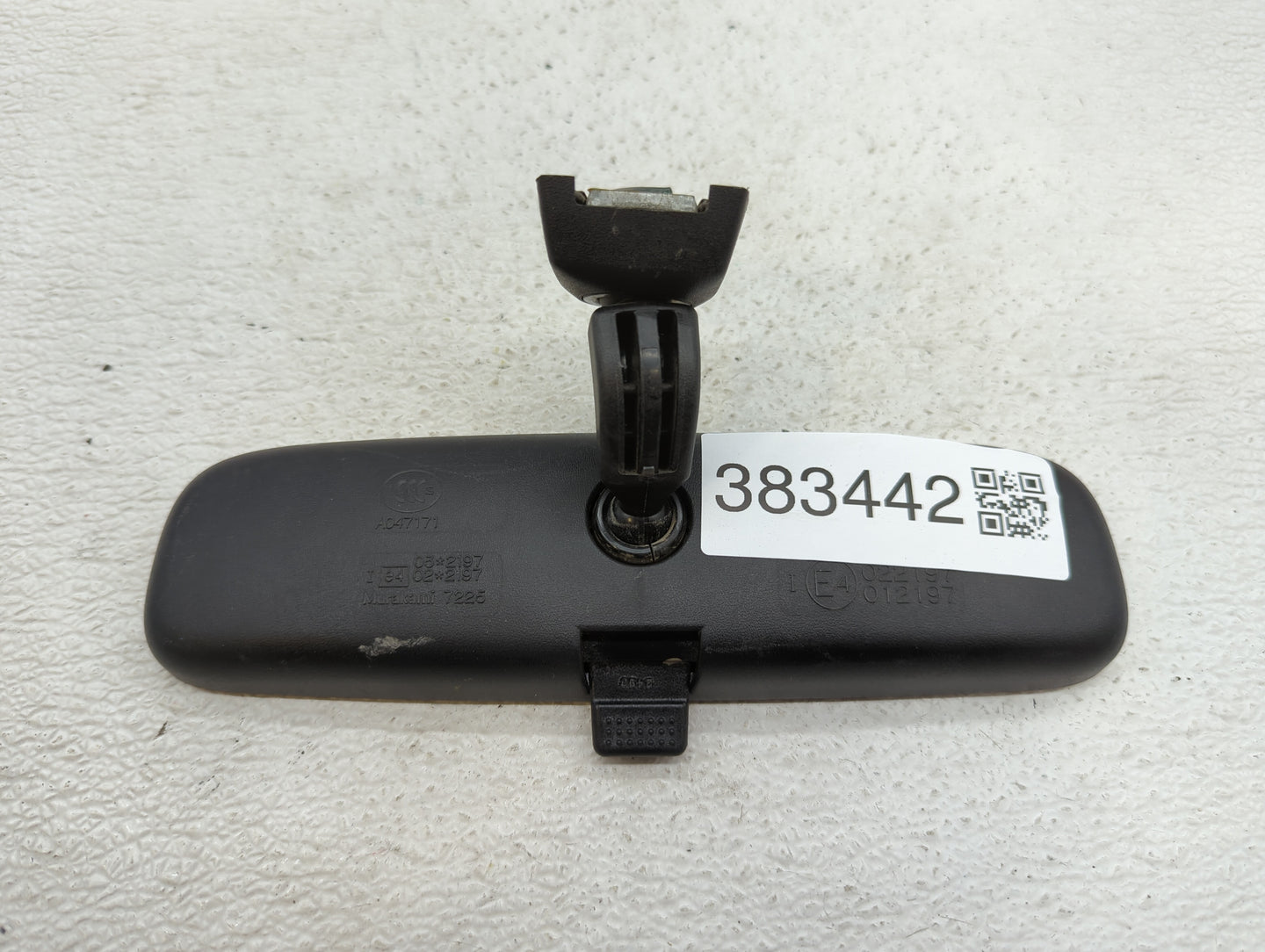 2012-2016 Subaru Impreza Interior Rear View Mirror Replacement OEM P/N:E11015617 E11015892 Fits Fits 2012 2013 2014 2015 201
