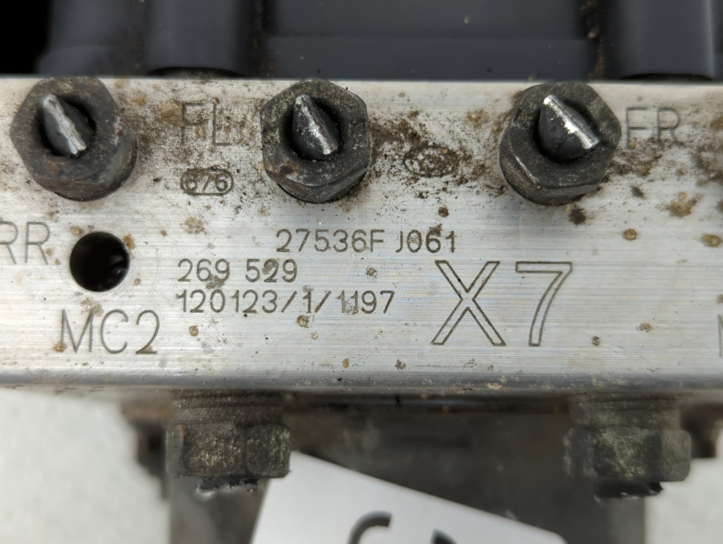 2012 Subaru Impreza ABS Pump Control Module Replacement P/N:27536FJ061 Fits OEM Used Auto Parts - Oemusedautoparts1.com