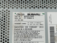 2012-2014 Subaru Impreza Am Fm Cd Player Radio Receiver - Oemusedautoparts1.com