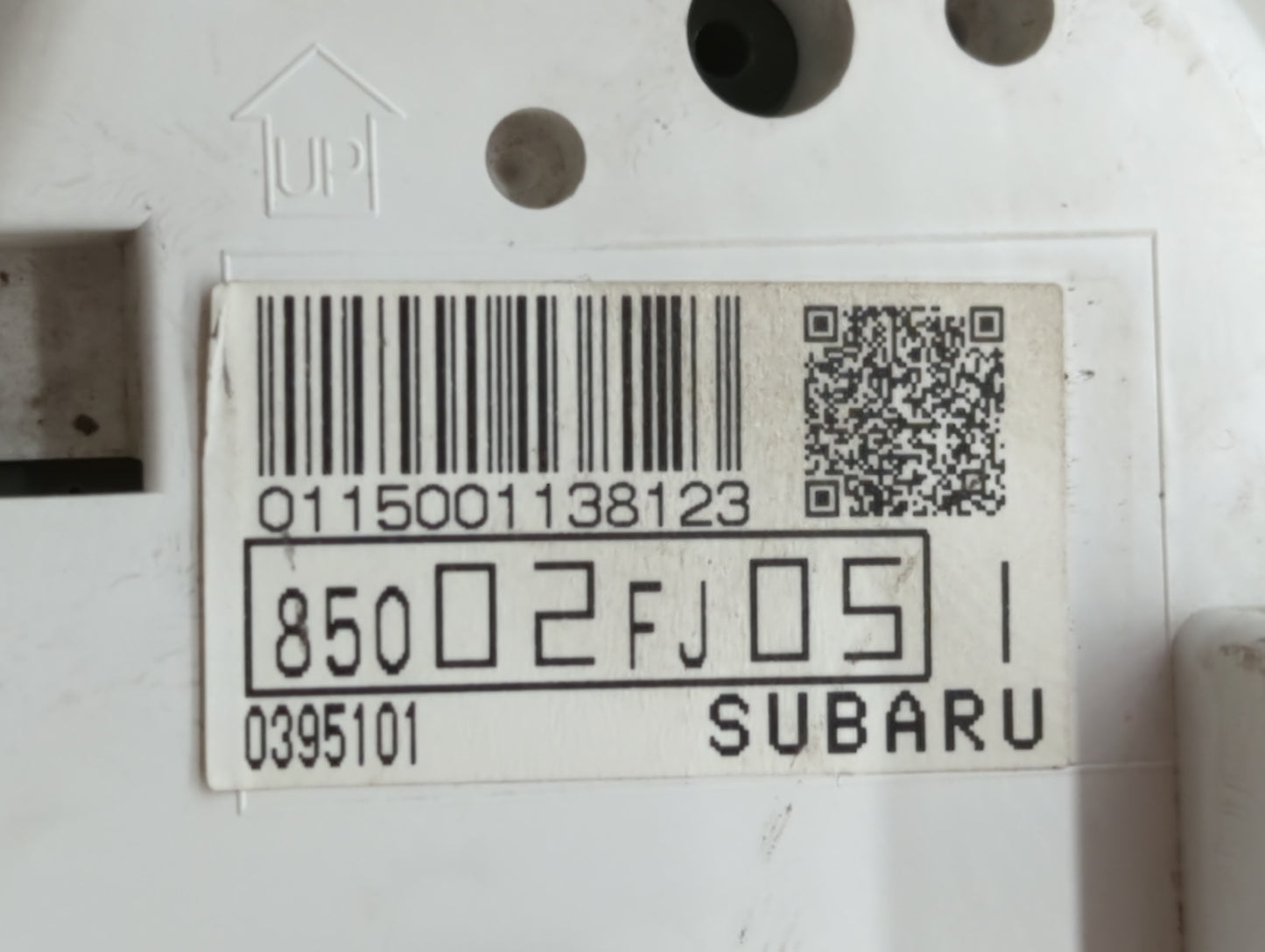 2012 Subaru Impreza Instrument Cluster Speedometer Gauges P/N:85002FJ05 85002FJ071, 85002FJ07 Fits OEM Used Auto Parts - Oem