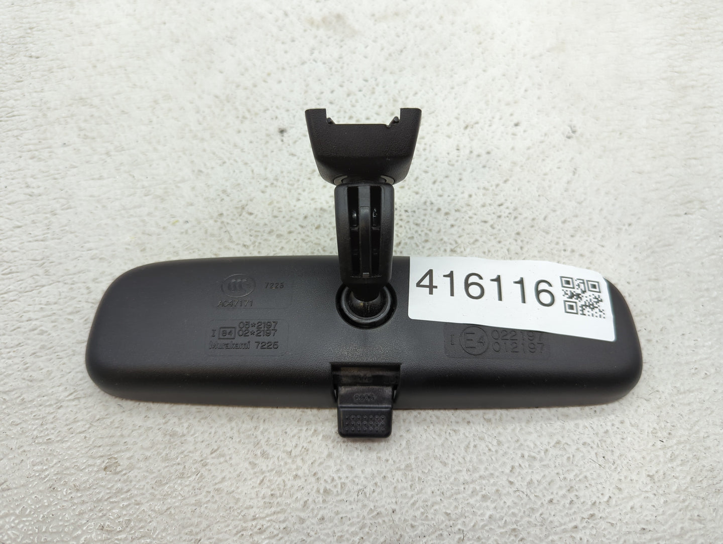 2012-2016 Subaru Impreza Interior Rear View Mirror Replacement OEM P/N:E11015617 E11015892 Fits OEM Used Auto Parts - Oemuse