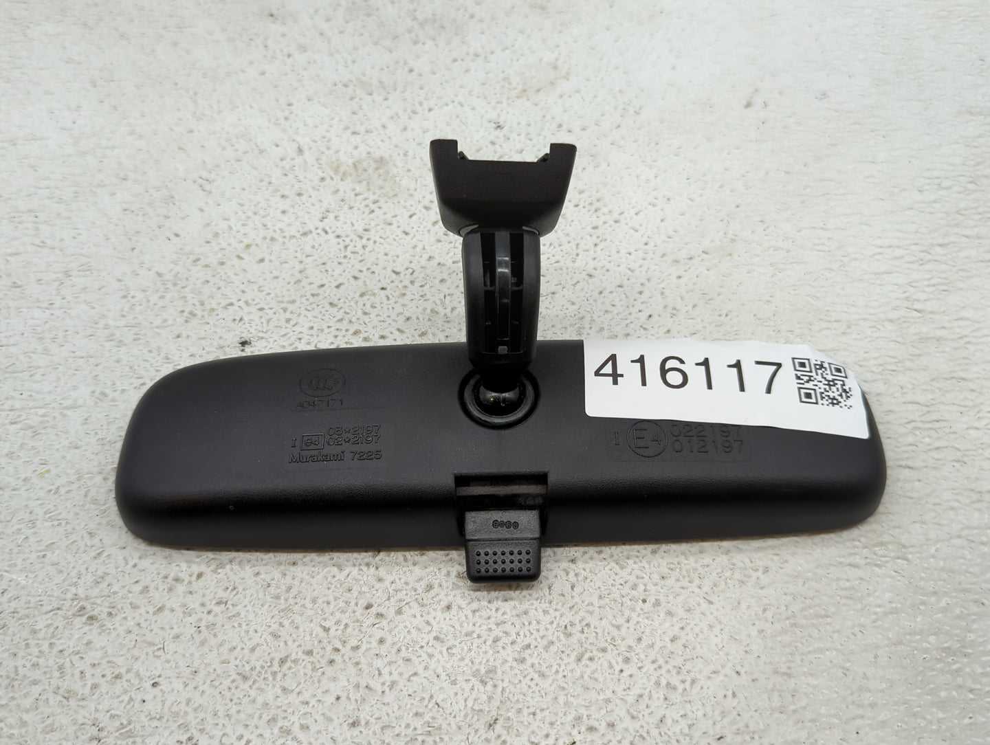 2012-2016 Subaru Impreza Interior Rear View Mirror Replacement OEM P/N:E11015617 E11015892 Fits OEM Used Auto Parts - Oemuse
