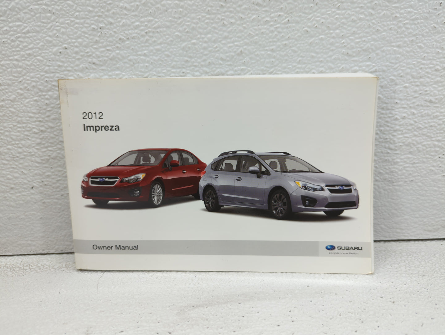 2012 Subaru Impreza Owners Manual Book Guide OEM Used Auto Parts - Oemusedautoparts1.com
