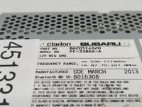 2012-2012 Subaru Impreza Am Fm Cd Player Radio Receiver - Oemusedautoparts1.com