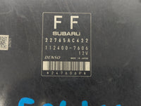 2012 Subaru Impreza PCM Engine Control Computer ECU ECM PCU OEM P/N:22765AC422 22765AC421 Fits OEM Used Auto Parts - Oemused