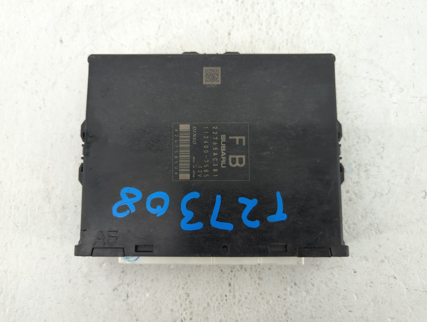 2012 Subaru Impreza PCM Engine Control Computer ECU ECM PCU OEM P/N:22765AC381 22765AC420 Fits OEM Used Auto Parts - Oemused