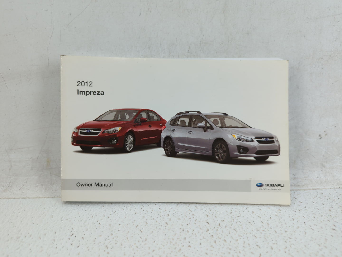 2012 Subaru Impreza Owners Manual Book Guide OEM Used Auto Parts - Oemusedautoparts1.com