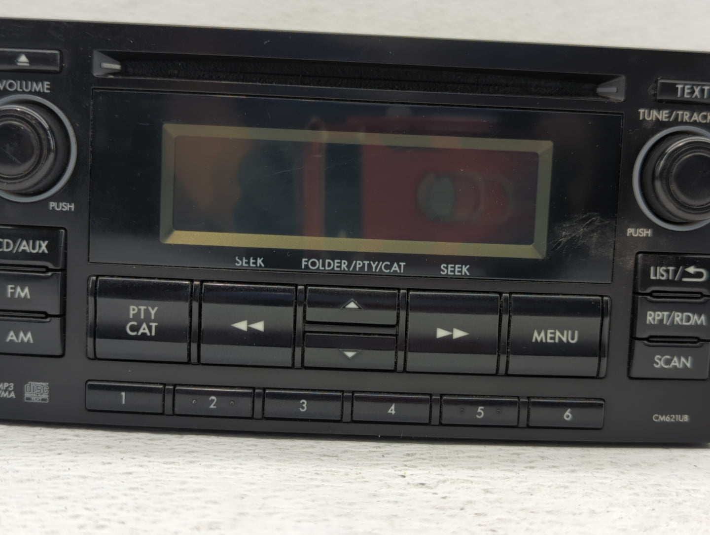 2012-2014 Subaru Impreza Radio AM FM Cd Player Receiver Replacement P/N:86201AJ61A 86201FJ600, 86201FJ620 Fits Fits 2012 201