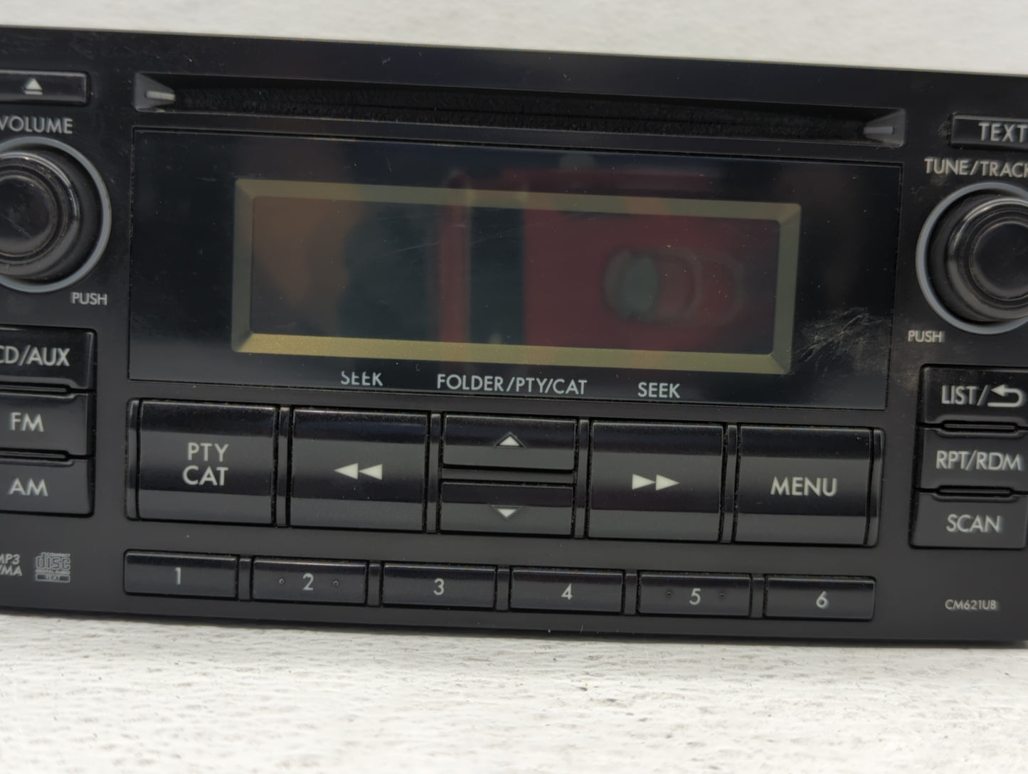 2012-2014 Subaru Impreza Radio AM FM Cd Player Receiver Replacement P/N:86201AJ61A 86201FJ600, 86201FJ620 Fits Fits 2012 201