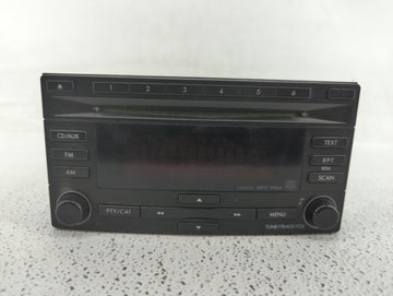 2012 Subaru Impreza Radio AM FM Cd Player Receiver Replacement P/N:86201FJ620 86201FJ600 Fits OEM Used Auto Parts - Oemuseda