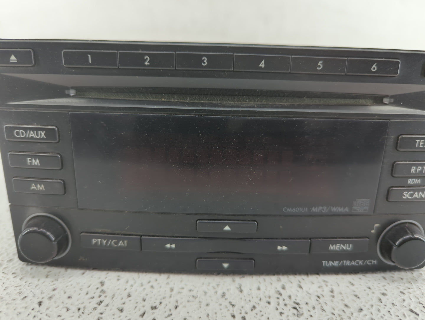2012 Subaru Impreza Radio AM FM Cd Player Receiver Replacement P/N:86201FJ620 86201FJ600 Fits OEM Used Auto Parts - Oemuseda