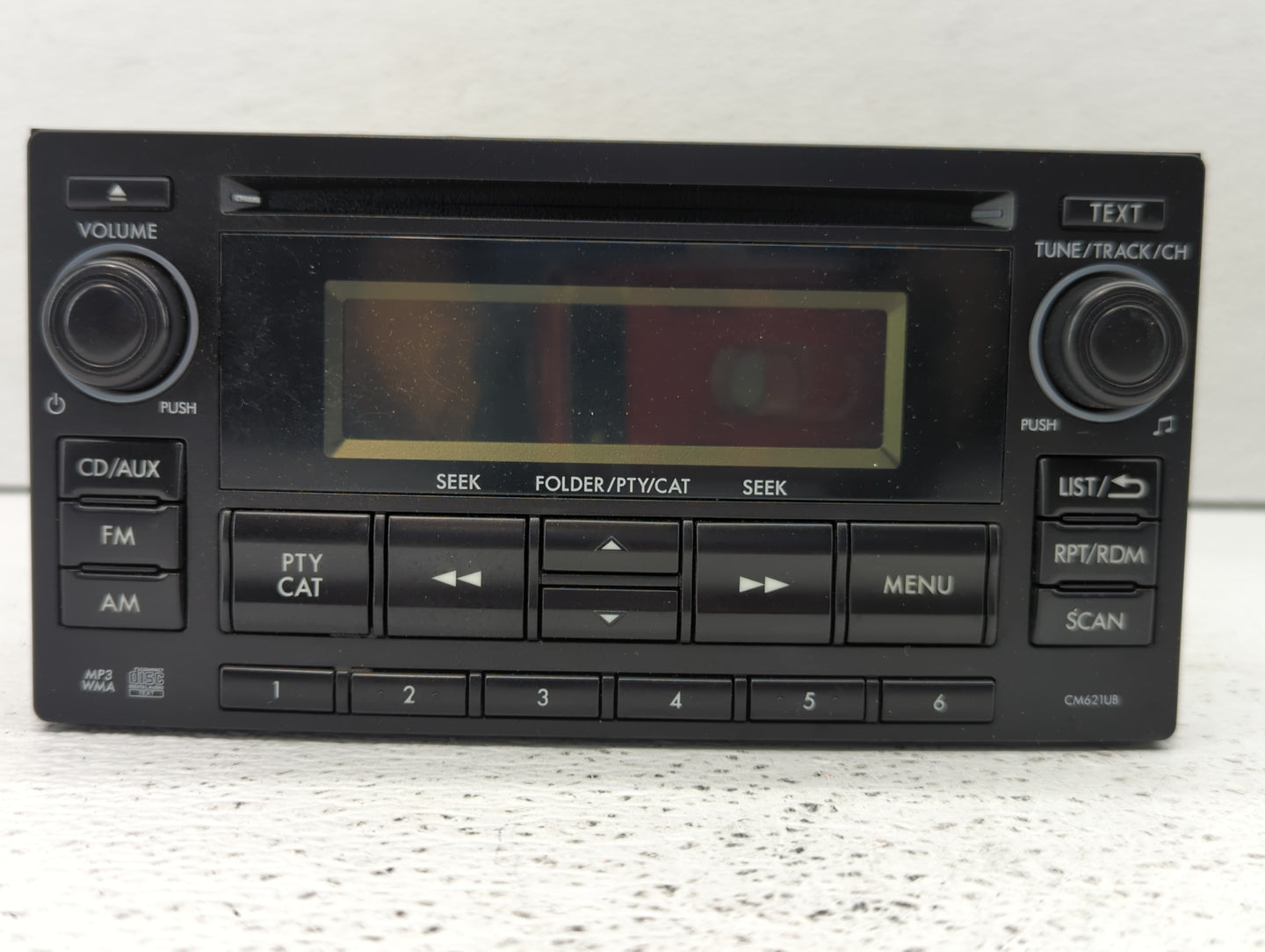 2012 Subaru Impreza Radio AM FM Cd Player Receiver Replacement P/N:86201FJ620 86201FJ600 Fits OEM Used Auto Parts - Oemuseda
