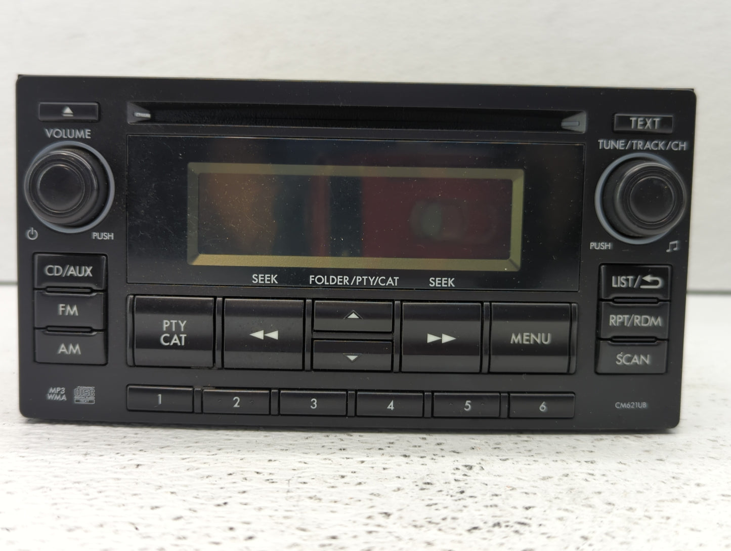 2012 Subaru Impreza Radio AM FM Cd Player Receiver Replacement P/N:86201FJ620 86201FJ600 Fits OEM Used Auto Parts - Oemuseda