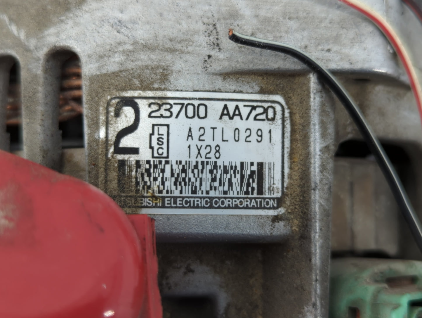 2012-2014 Subaru Impreza Alternator Replacement Generator Charging Assembly Engine OEM P/N:A2TL0291 23700 AA720 Fits OEM Use