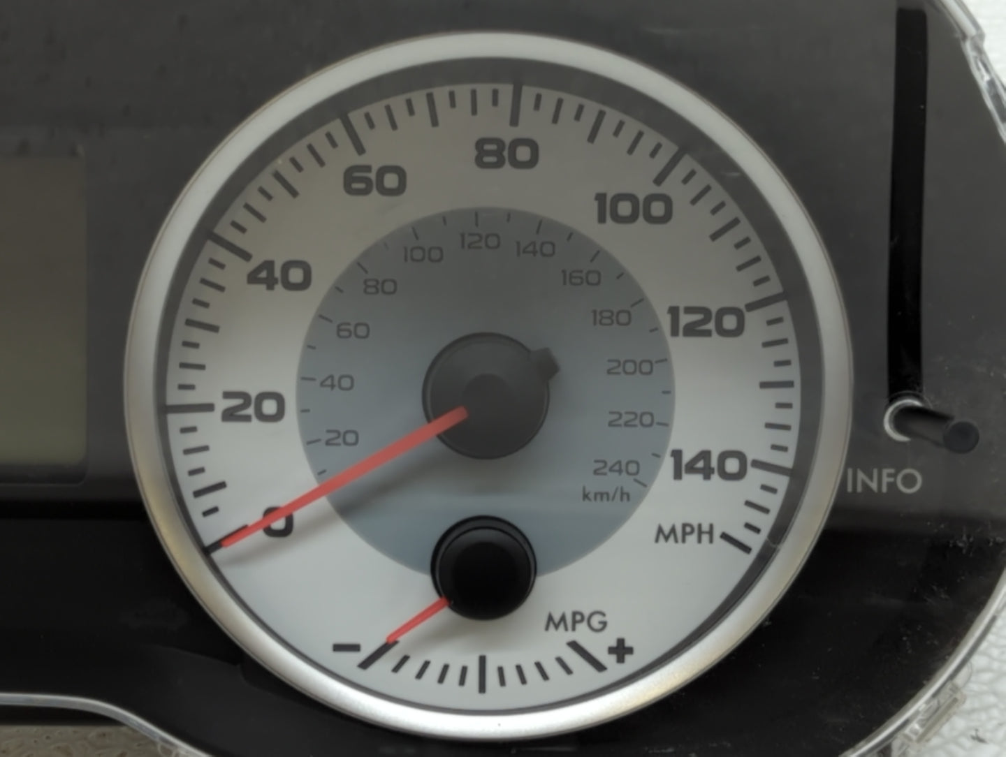 2012 Subaru Impreza Instrument Cluster Speedometer Gauges P/N:85002FJ07 Fits OEM Used Auto Parts - Oemusedautoparts1.com