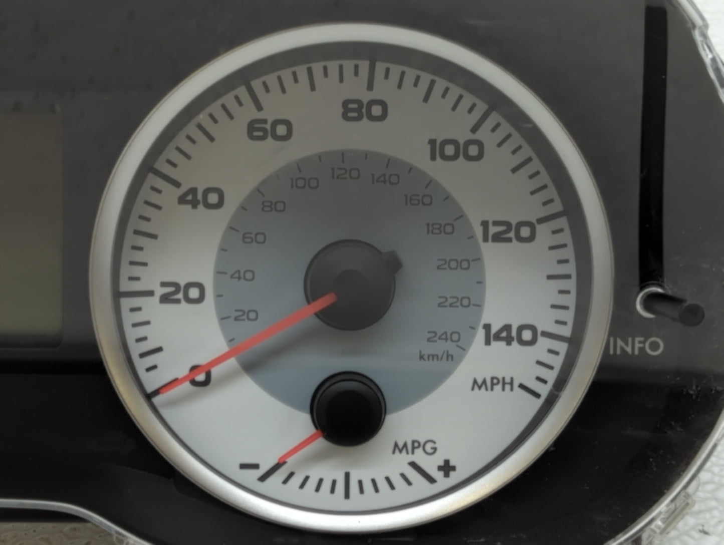2012 Subaru Impreza Instrument Cluster Speedometer Gauges P/N:85002FJ07 Fits OEM Used Auto Parts - Oemusedautoparts1.com