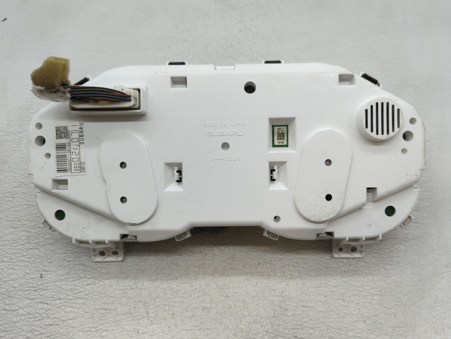 2012 Subaru Impreza Instrument Cluster Speedometer Gauges P/N:85002FJ07 Fits OEM Used Auto Parts - Oemusedautoparts1.com