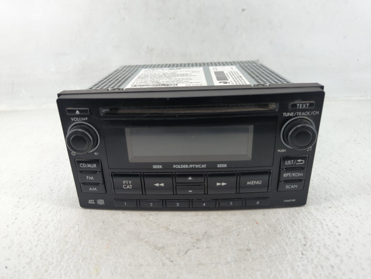2012-2014 Subaru Impreza Am Fm Cd Player Radio Receiver 611132 - Oemusedautoparts1.com