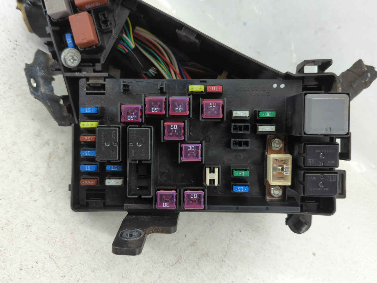 2012-2014 Subaru Impreza Fusebox Fuse Box Panel Relay Module P/N:B22441F J010 M2 MB100200B Fits Fits 2012 2013 2014 OEM Used