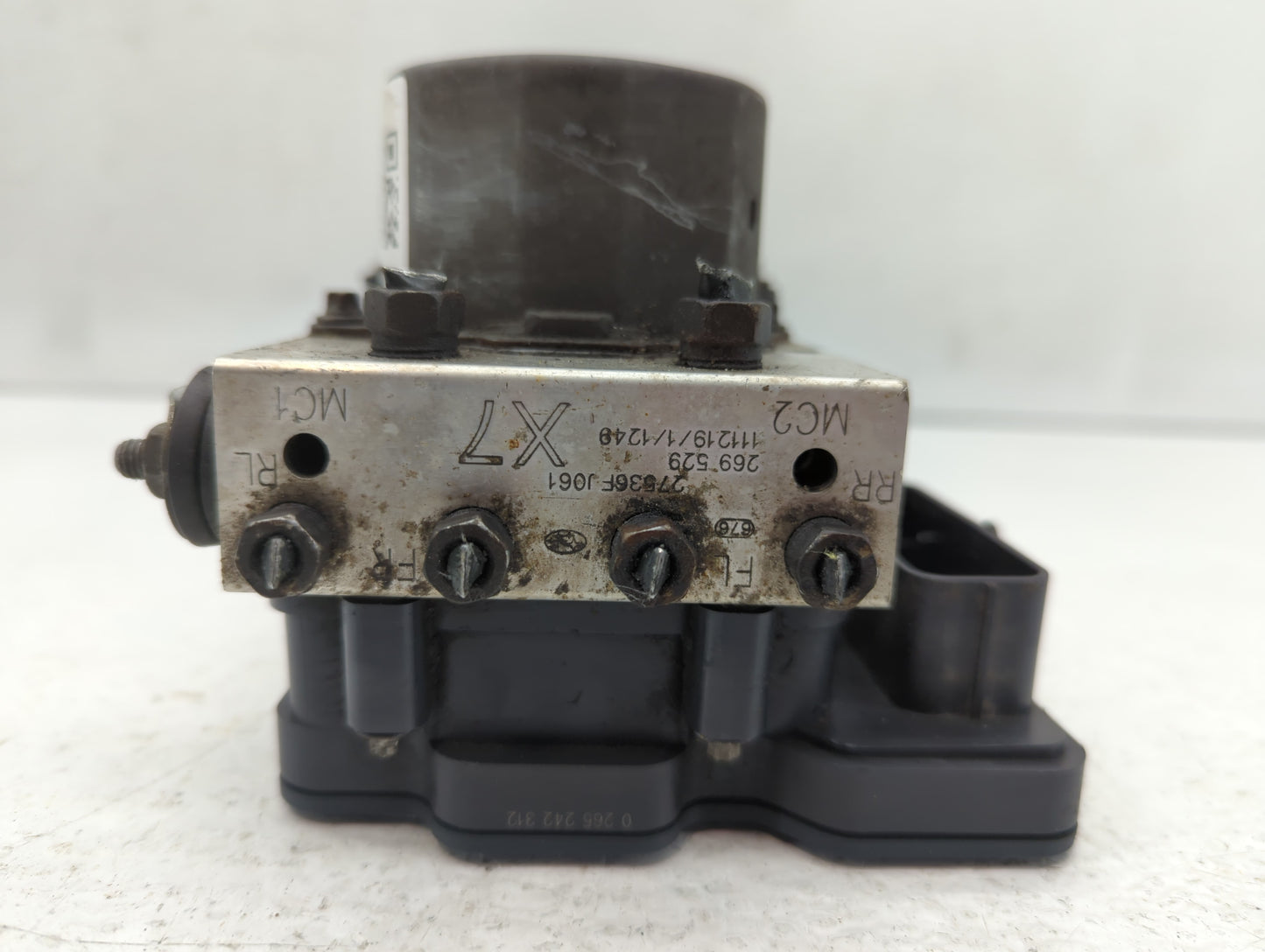2012 Subaru Impreza ABS Pump Control Module Replacement P/N:111219 269 529, 27536F J061 Fits OEM Used Auto Parts - Oemusedau
