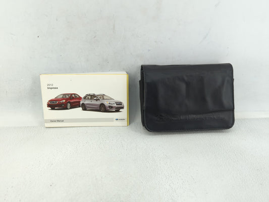 2012 Subaru Impreza Owners Manual Book Guide P/N:A1120BE-A OEM Used Auto Parts - Oemusedautoparts1.com