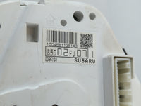 2012 Subaru Impreza Instrument Cluster Speedometer Gauges P/N:85002FJ07 Fits OEM Used Auto Parts - Oemusedautoparts1.com