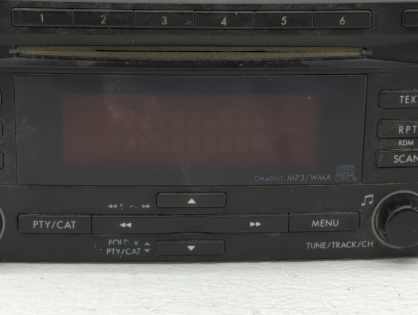 2012 Subaru Impreza Radio AM FM Cd Player Receiver Replacement P/N:86201FJ620 86201FJ600 Fits OEM Used Auto Parts - Oemuseda