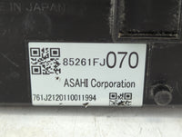 2012-2016 Subaru Impreza Information Radio Display Screen 706503 - Oemusedautoparts1.com