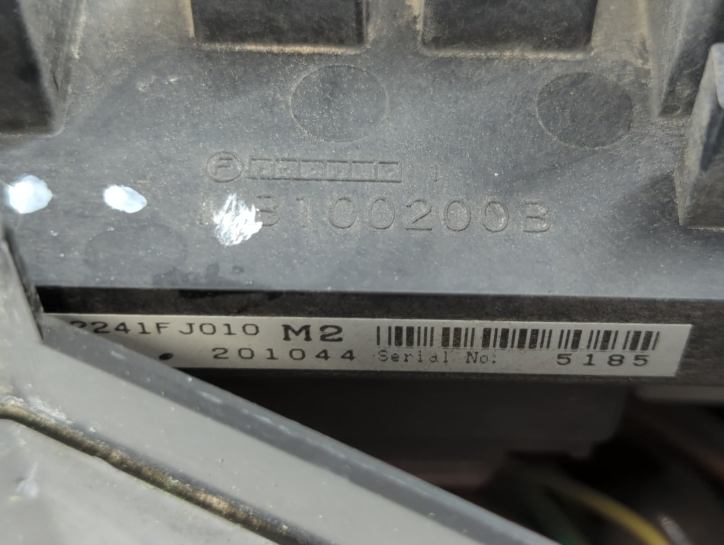 2012-2014 Subaru Impreza Fusebox Fuse Box Panel Relay Module P/N:2241F J010 M2 Fits Fits 2012 2013 2014 OEM Used Auto Parts 
