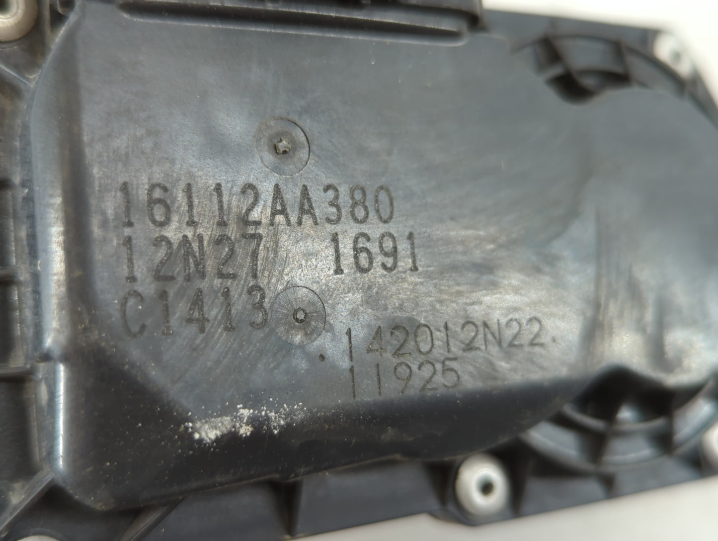 2012-2016 Subaru Impreza Throttle Body P/N:16112AA380 Fits Fits 2011 2012 2013 2014 2015 2016 2017 2018 OEM Used Auto Parts 